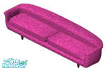 Sims 1 — Pink Bubble Gum Sofa by hacc2258 — Bubble gum is sweet to the taste so is the color and comfort of this sofa let