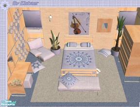 Sims 2 — Mango Nelson - City Girl by Eisbaerbonzo — Modern bedroom in girlish colours. Perfect for a hard-working city