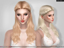 Sims 4 — Ephemeral ( Hair 83 ) by TsminhSims — - New meshes - 30 solids - HQ texture - Custom shadow map, normal map -