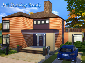 Sims 4 — MB-Turnkey_Ready by matomibotaki — Urban family home with lot of space for a family, stylish and chic. Detail: