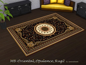 Sims 4 — MB-Oriental_Opulence_Rug2 by matomibotaki — MB-Oriental_Opulence_Rug2, elegant oriental rug, comes with custom