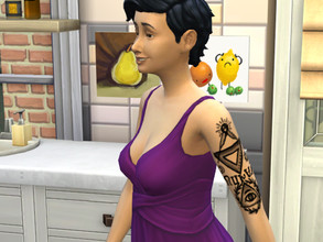 Sims 4 — Illuminati tattoo by yagna2211 — Some Illuminati symbols for your sims (male and female).