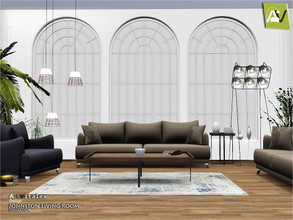 Sims 3 — Johnston Living Room by ArtVitalex — - Johnston Living Room - ArtVitalex@TSR, May 2019 - All objects are