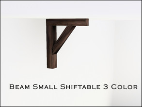 Sims 3 — Beam_Small_Shiftable_3Color by timi722 — Small wall beam decor for your wall or roof.