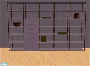 Sims 2 — BOLG Living Room [Book Shelves] by Lola — BOLG Living Room. Bright & Contempary Living Room With Rustic Wood