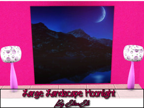 Sims 3 — Large Landscape Moonlight by elisaeli1 — To decorate better, the living room or even the bedroom, put this