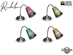 Sims 4 — rubalmi garden table lamp by jomsims — rubalmi garden table lamp