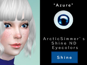 Sims 4 — Shine Non-Default Eyecolor - Set by ArcticSimmers — Shine eyecolors, Non-Default, but eye replacements. Found in