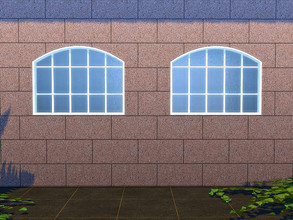 Sims 4 — Industry Window 2x1 SW Full Small Bogen [Recolor] by Sooky2 — Recolor of the Industry Window 2x1 SW Full Small