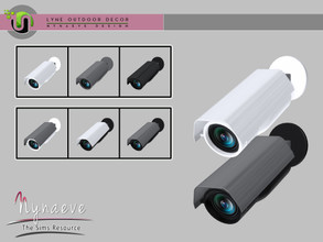 Sims 4 — Lyne Surveillance Camera by NynaeveDesign — Lyne Surveillance Camera Located in Decor - Miscellaneous Price: 29