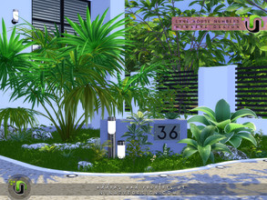 Sims 4 — Lyne House Numbers by NynaeveDesign — Give your sims' property a makeover with these house numbers, doorbell,