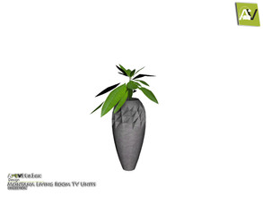 Sims 3 — Montana Decorative Big Plant by ArtVitalex — - Montana Decorative Big Plant - ArtVitalex@TSR, Jun 2019
