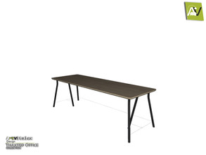 Sims 3 — Thaxted Desk by ArtVitalex — - Thaxted Desk - ArtVitalex@TSR, Jun 2019