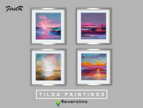 Sims 4 — Tilda Paintings by FirstR2 — New paintings for your Sims. Enjoy!
