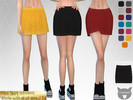 Sims 4 — Mini Skirt by turksimmer — 13 Colors Works with all of skins Teen-Elder For; Female