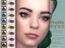 Sims 4 — Phoebe eyes by BAkalia — Hi :) Realistic eyecolors in 8 colors All genders/ages Facepaint category Custom