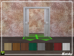 Sims 4 — Closet Add-on Fashionista Open Door Arch 2x1 by Mutske — This arch is part of the Closet Add-on Constructionset.