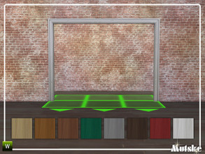 Sims 4 — Closet Add-on Fashionista Arch 3x1 by Mutske — This arch is part of the Closet Add-on Constructionset. Made by
