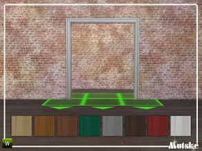 Sims 4 — Closet Add-on Fashionista Arch Single 3x1 by Mutske — This arch is part of the Closet Add-on Constructionset.