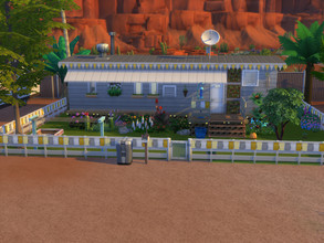 Sims 4 — Cozy Mobile Home (furnished) by Silerna — Need a own place that's not to big or to small? Why not buy your own