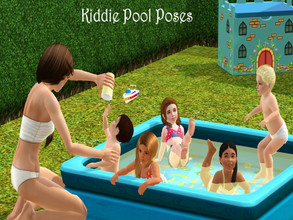 Sims 3 — Kiddie Pool Poses by jessesue2 — Kiddie pool poses for those summer months in game. 12 Poses Poses include - 1