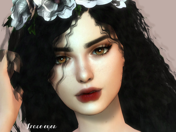 Sims 4 — Trace eyes by Sharareh — face-paint category no HQ 13 colors For both genders
