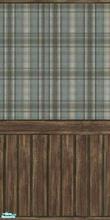 Sims 2 — old lodge 1 by Lin — This old lodge style wall paper is part of the old lodge set.