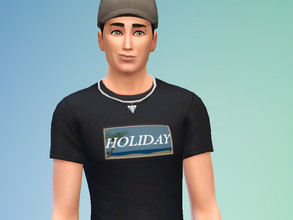 Sims 4 — Holiday Tshirt  by ZeroDawn_Fear — &amp;amp;amp;amp;gt;&amp;amp;amp;amp;gt; Holiday Tshirt