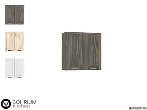 Sims 4 — Bohrium Cabinet I by wondymoon — - Bohrium Kitchen - Cabinet I - Wondymoon|TSR - Creations'2019