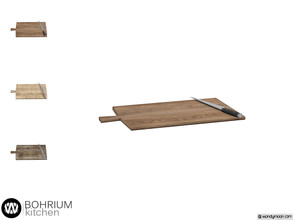 Sims 4 — Bohrium Chopping Board by wondymoon — - Bohrium Kitchen - Chopping Board - Wondymoon|TSR - Creations'2019