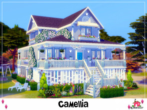 Sims 4 — Camellia - Nocc by sharon337 — Camellia is built on a 30 x 20 lot. Value $207211 It has: 4 Bedrooms, 4