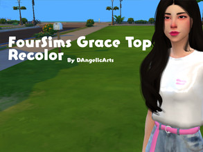 Sims 4 — As If its Your Last Shirt Grace Shirt Recolor - Mesh needed by DestinyAngelicArts — An &amp;amp;amp;quot;As