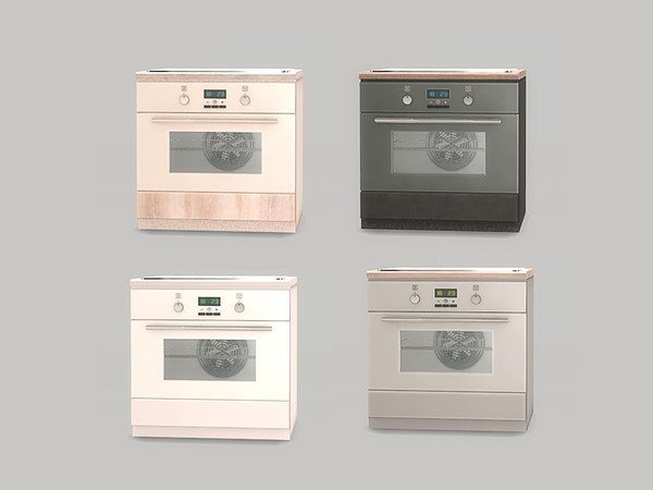 Sims 4 — Kitchen Anukoi - Stove by ung999 — Kitchen Anukoi - Stove Color Options : 4