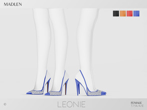 Sims 4 — Madlen Leonie Shoes by MJ95 — Mesh modifying: Not allowed. Recolouring: Allowed (Please add original link in the