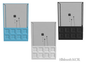 Sims 4 — Bathroom Sara - Shower by ShinoKCR — Bathroom Furniture giving you a Beach Feeling Shower fixed on Nov.17 for