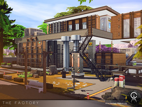 Sims 4 — The Factory by Pralinesims — By Pralinesims