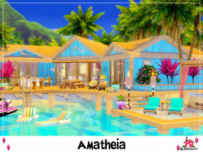 Sims 4 — Amatheia - Nocc by sharon337 — Amatheia is built on a 30 x 20 lot. Value $93,470 It has: 2 Bedrooms, 2
