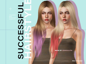 Sims 3 — LeahLillith Successful Hair by Leah_Lillith — Successful Hair All LODs Smooth bones custom CAS thumbnail