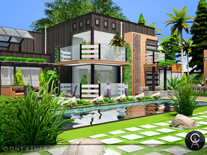 Sims 4 — Container Designer Home by Pralinesims — By Pralinesims