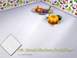 Sims 4 — MB-StoneCollection_FruitsFloor by matomibotaki — MB-StoneCollection_FruitsFloor, matching floor to the -