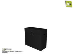 Sims 3 — Hillsdale Storage Box Long by ArtVitalex — - Hillsdale Storage Box Long - ArtVitalex@TSR, Jul 2019