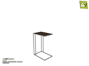 Sims 3 — Juno End Table by ArtVitalex — - Juno End Table - ArtVitalex@TSR, Jul 2019