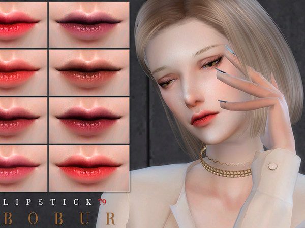 Sims 4 — Bobur Lipstick 79 by Bobur2 — Lipstick for female 16 colors HQ I hope you like it