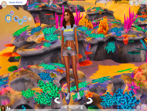 Sims 4 — Ocean Floor By Simnoobsie by Simnoobsie — This is a screenshot of the ocean floor from Sulani. I went into first