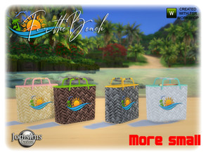 Sims 4 — For the beach bag deco more small by jomsims — For the beach bag deco more small