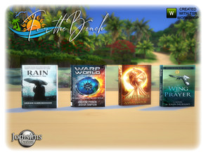 Sims 4 — For the beach book by jomsims — For the beach book