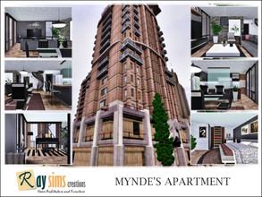 Sims 3 — Mynde's Apartment by Ray_Sims — Although it is newer and boasts better views, this is forever the runner up