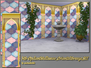 Sims 4 — MB-OpulentWallwear_OrientalBreeze_SET by matomibotaki — MB-OpulentWallwear_OrientalBreeze_SET, 2 elegant