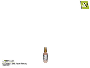 Sims 4 — Eastleigh Beer Bottle Empty by ArtVitalex — - Eastleigh Beer Bottle Empty - ArtVitalex@TSR, Jul 2019