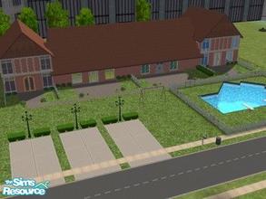 Sims 2 — Rose Mont Apartments by cccthatsme — This apartment complex has a total of 4 units. Each unit has it own color